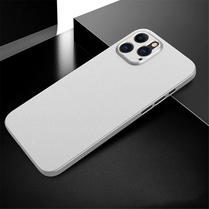 X-LEVEL Wing Series Precise Cut-Out PP Ultra-Slim Cell Phone Case for iPhone 12 Pro - White - 1