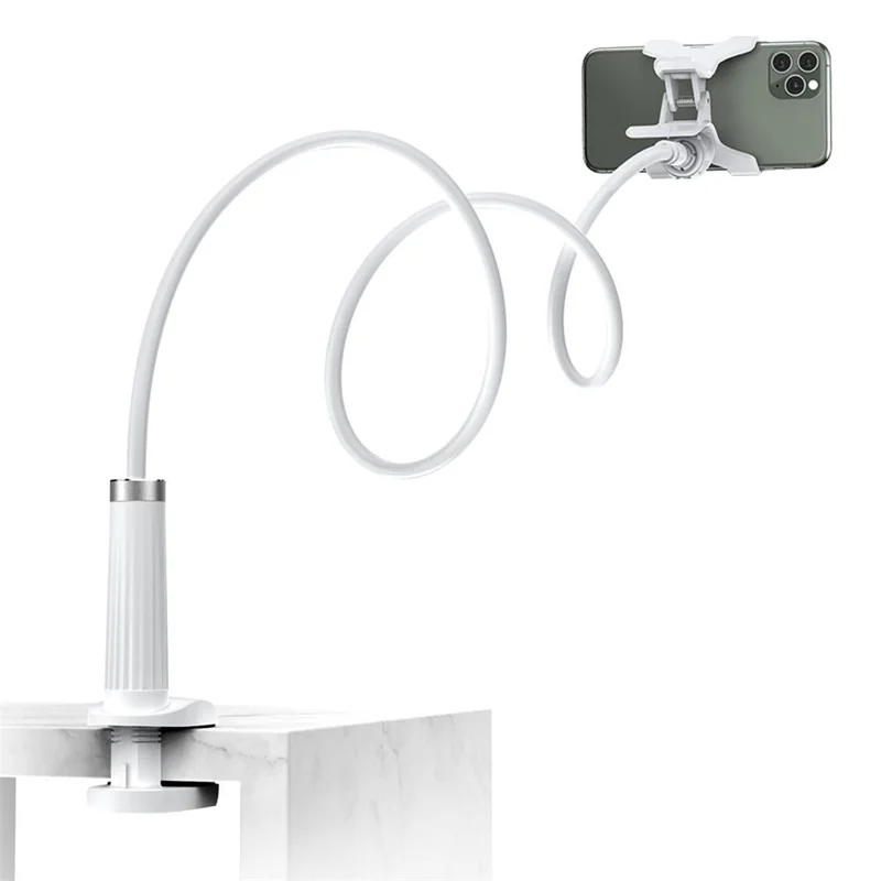 UGREEN Gooseneck Desktop Mobile Phone Holder Multifunctional Lazy Clip-on Mobile Phone Stand for Watching Movies Playing Games - 1