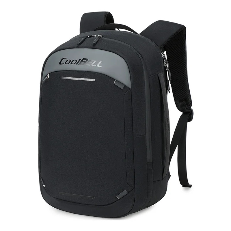 COOLBELL CB-8317 Business Backpack for 15.6 Inch Laptop Waterproof Travel Shoulder Bag with Reflective Strips - Black - 1