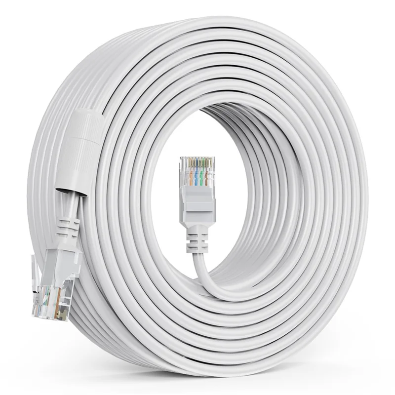 ZOSI Cat5e Ethernet Cable 100 Feet High Speed RJ45 Network Cable for Poe Security Cameras / Switches - 1