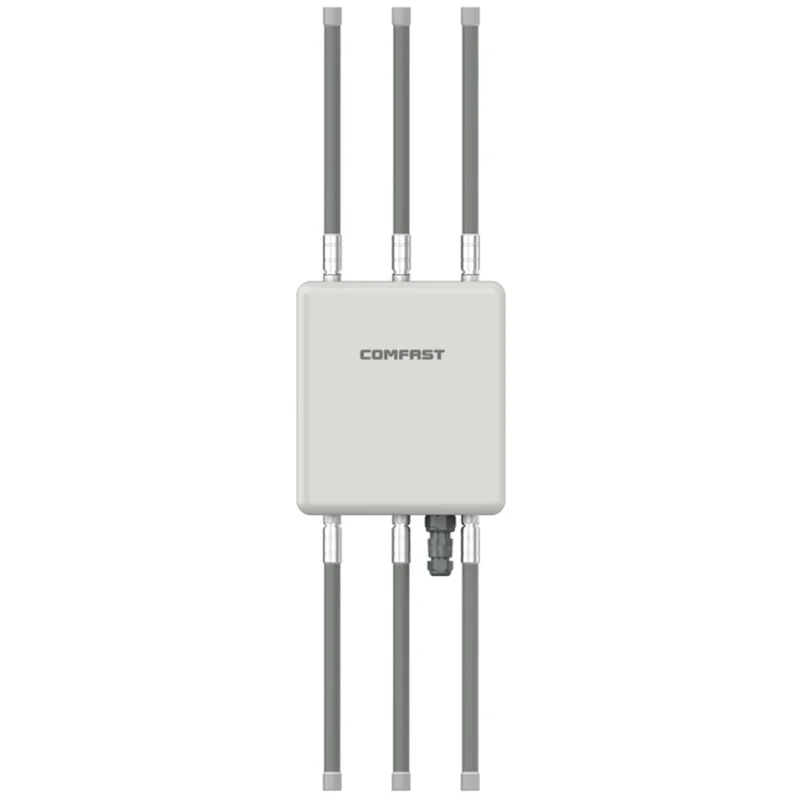 COMFAST CF-WA860 750Mbps 2.4G / 5G Dual Band Outdoor Waterproof Wireless AP Router with 6dBi Fiberglass Antennas - EU Plug - 1