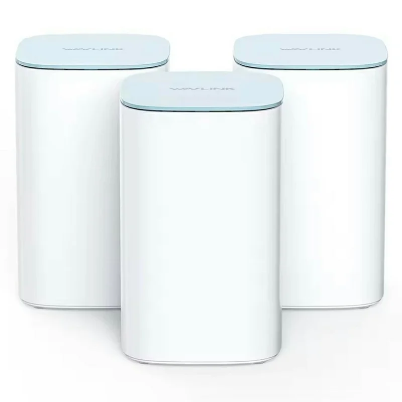 WAVLINK WN551X3 3Pcs Whole Home Mesh WiFi System with Touchlink AX3000 Speed 256 Devices Antenna System - US Plug - 1