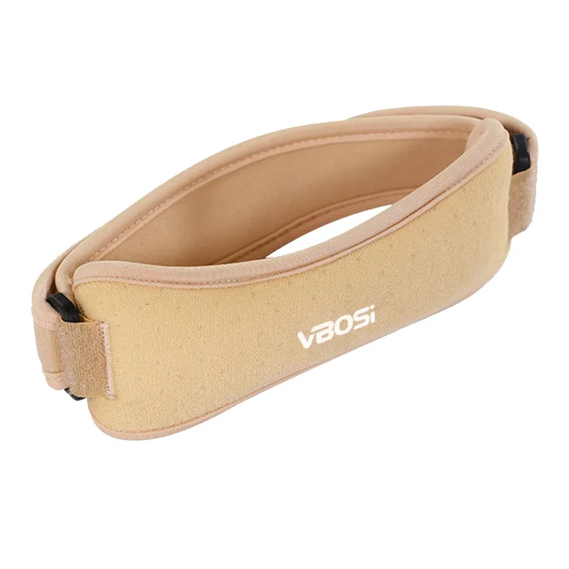 VBOSI 0438V 1Pc One Size Fits All Patella Strap Knee Brace Sports Protective Gear Patella Joint Support Shock Absorbing - Beige - 1