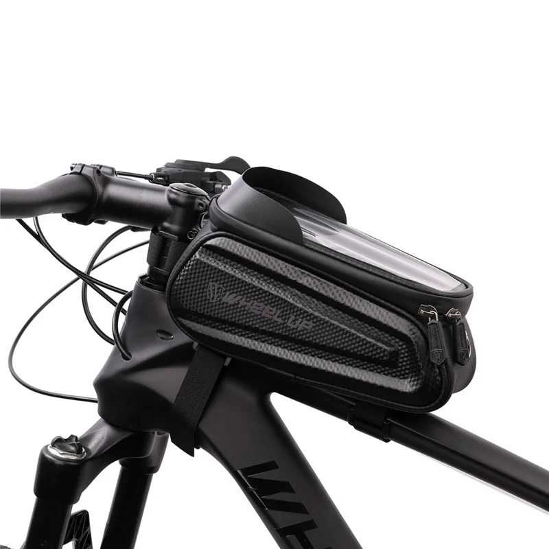 WHEEL UP 050 Reflective Safe Cycling Bag Waterproof Saddle Bag Touch Screen 7.0" Phone Case - 1