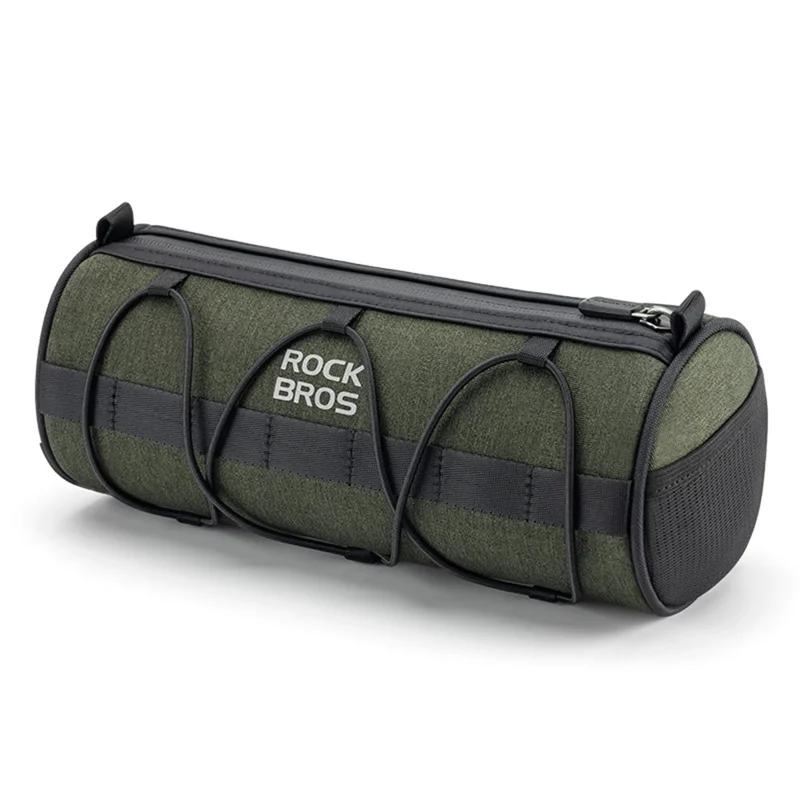 ROCKBROS W009 Bicycle Handlebar Hanging Cylinder Bag Polyethylene Bike Front Storage Bag - 1