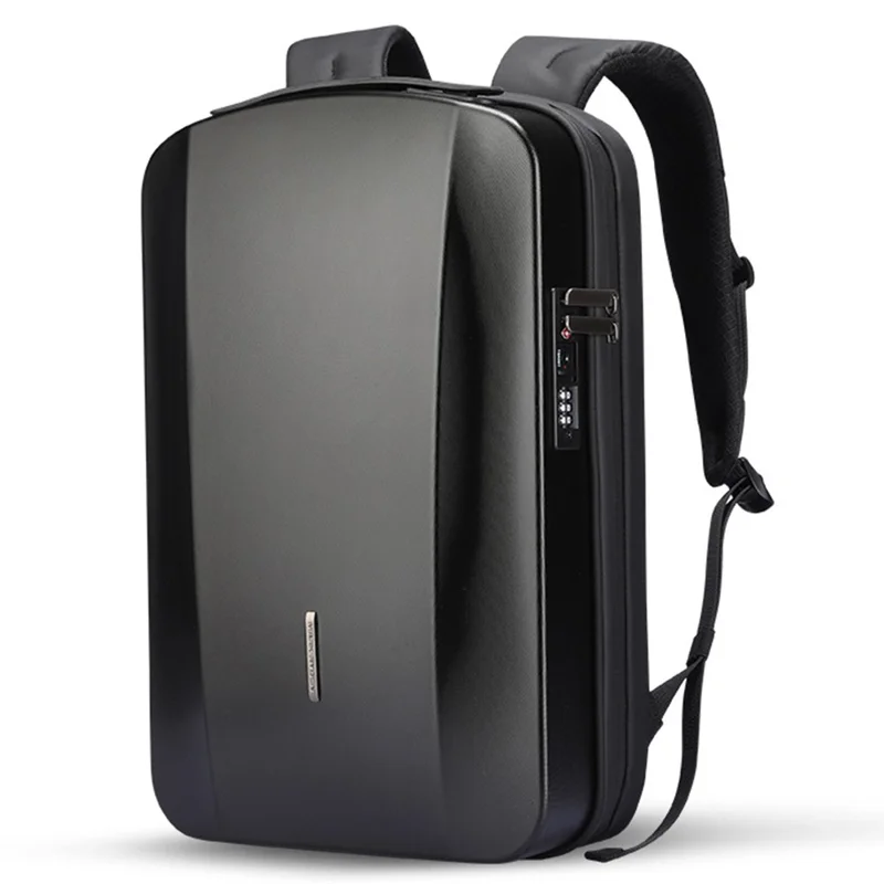 MARK RYDEN MR8918Pro 17.3 inch Laptop Backpack Hardshell Travel Backpack with Anti-Theft Lock - Black - 1