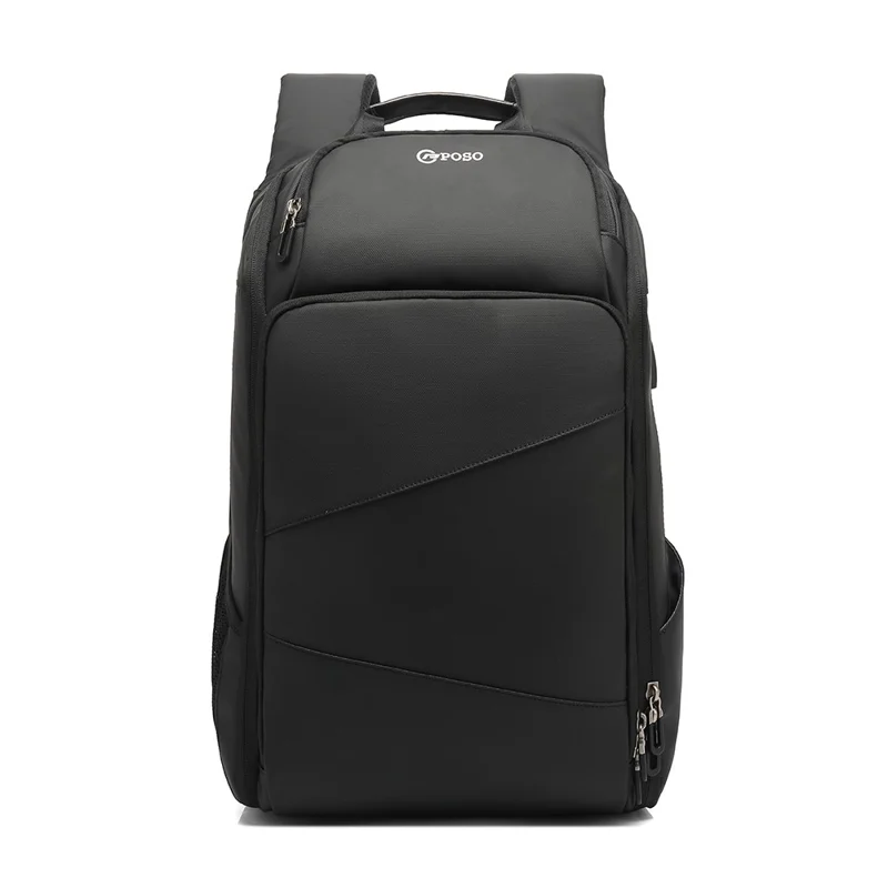 POSO PS-655 17 Inch Laptop Business Backpack Men Travel Short Trip Backpack with USB Port - 1