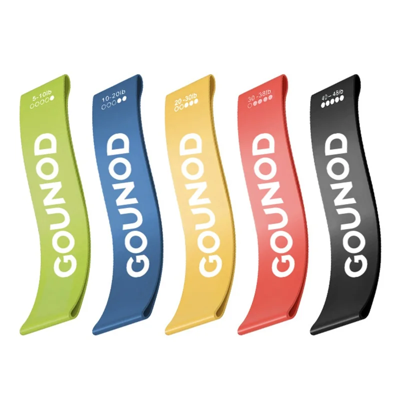GOUNOD SK010 5 In 1 TPU Resistance Bands Set for Yoga Fitness Strength Training Fitness Equipment - 1