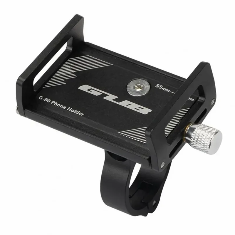 GUB G-80 Cycling Phone Holder Aluminum Alloy Cellphone Bracket for 55-100 Width Devices - 1