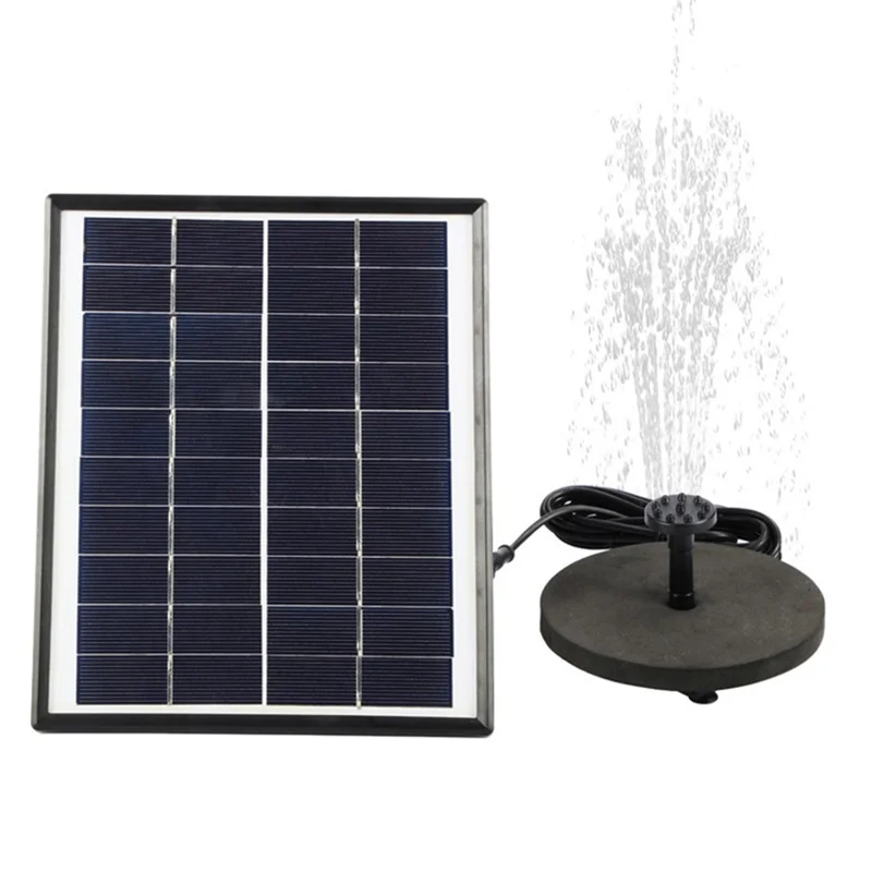 MEIERDE SF005 5W Plastic Frame Solar Fountain Outdoor Garden Fountain Floating Solar Fountain Water Pump for Bird Plants - 1