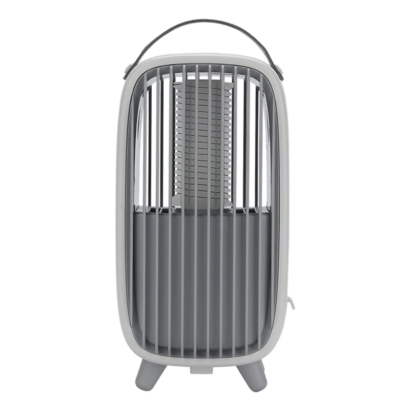 WT-M2 UV Light Mosquito Trap Lamp Retro Bedside Bedroom Photocatalyst Electric Shock Mosquito Killer - Grey - 1