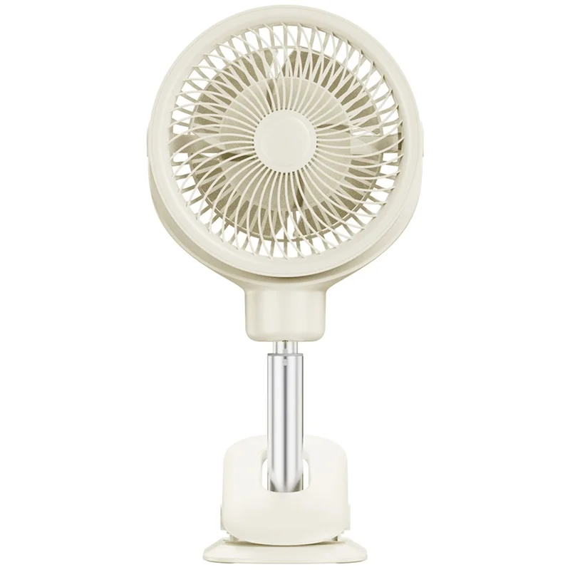 RD12 Clip On Desk Fan Rechargeable Telescopic Floor Fan Rotation Design Summer Cooler - 1