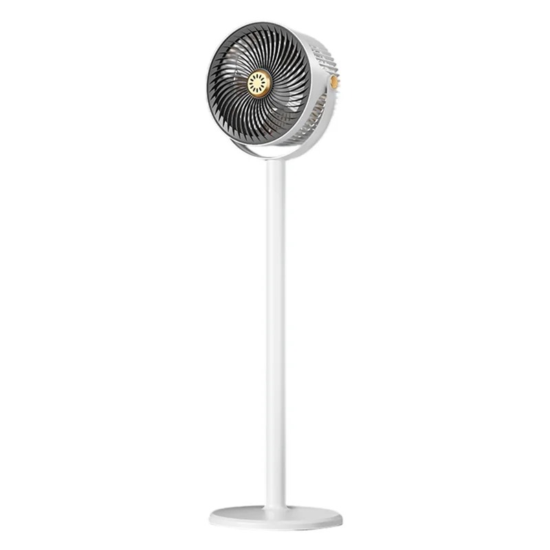 Retractable USB Fan Desk / Floor Standing Adjustable Height 5-Speed Large Airflow for Home / Office - Grey - 1