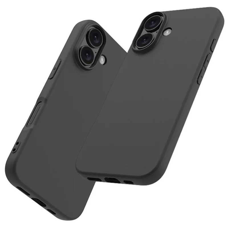 For iPhone 16 Case Matte Soft TPU Anti-Fingerprint Phone Cover - 3