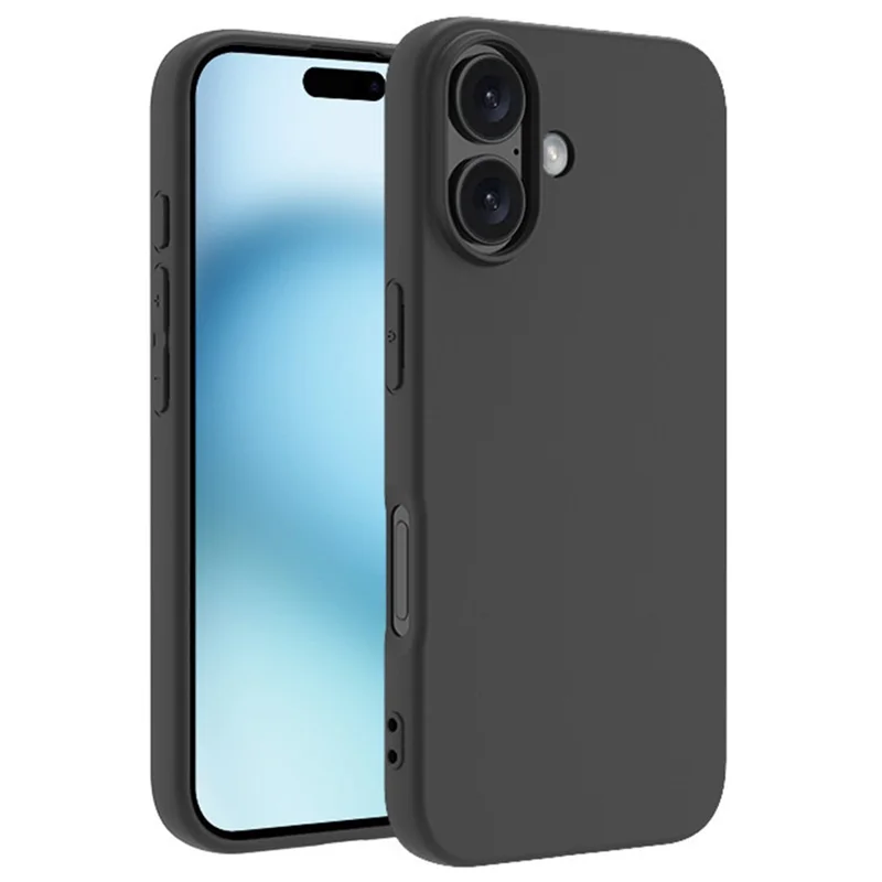 For iPhone 16 Plus TPU Case Matte Mobile Phone Protective Cover - 1
