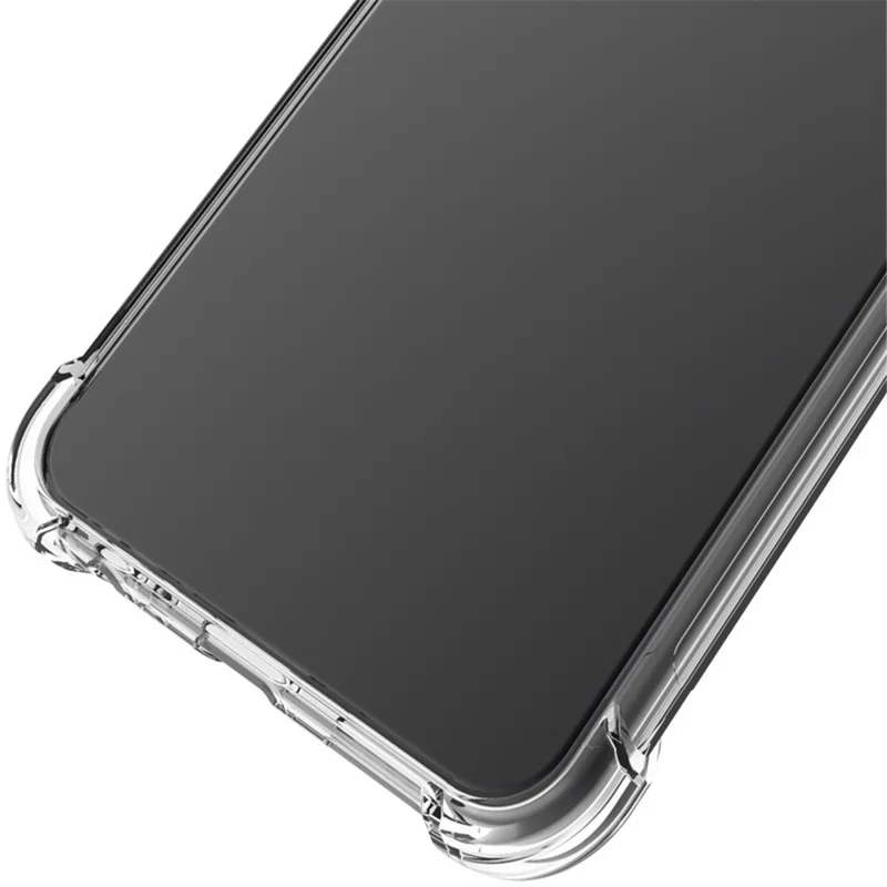IMAK For iPhone 16 Pro Max Case TPU Airbag Corners Anti-Fall Phone Cover - Transparent - 2