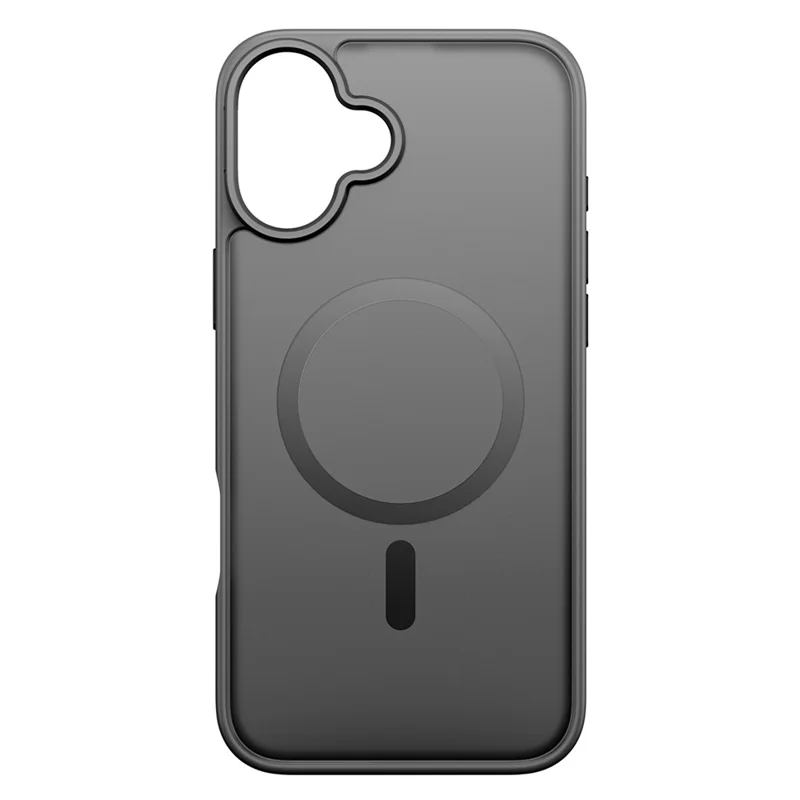 DUX DUCIS Yind Series For iPhone 16 Matte Case Compatible with MagSafe PC+TPU Phone Cover - Black - 8