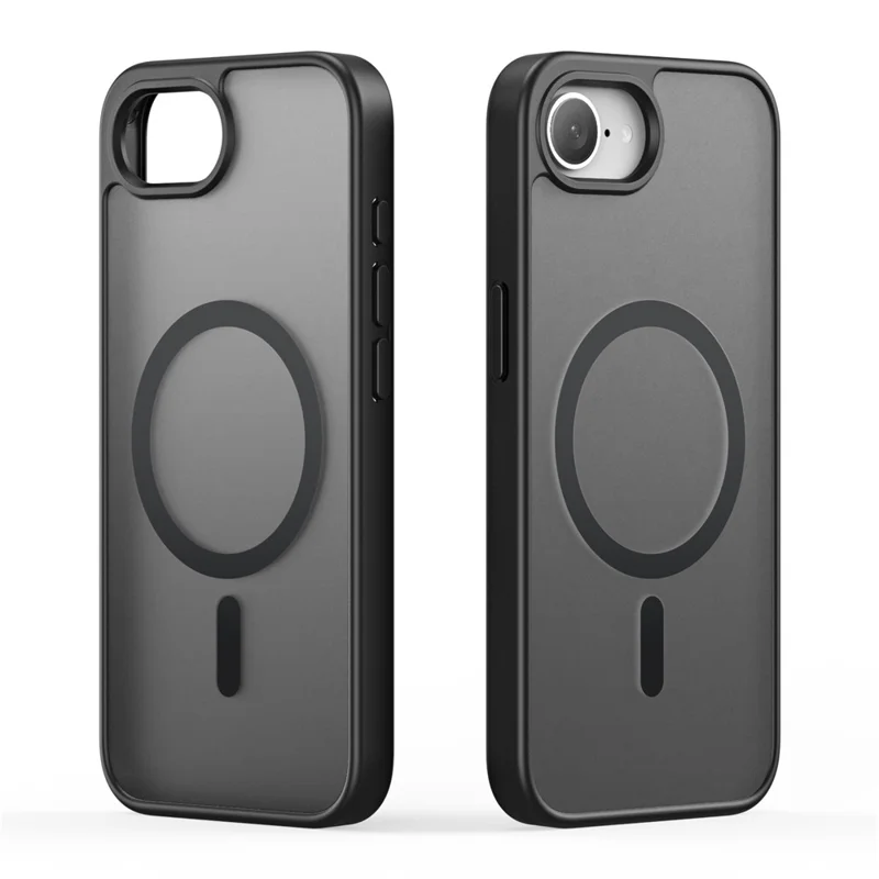 DUX DUCIS For iPhone 17e / 16e Case Yind Series PC+TPU Phone Cover Compatible with MagSafe - Black - 2