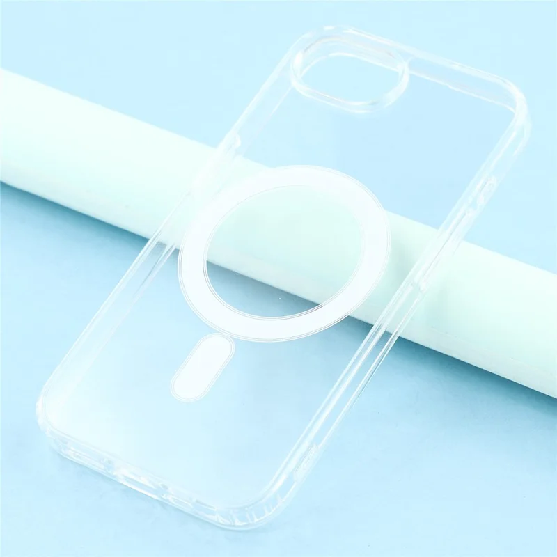 For iPhone 17e / 16e Case Compatible with MagSafe TPU + Acrylic Clear Phone Cover - 3
