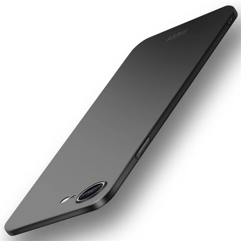 MOFI For iPhone 17e / 16e Phone Case Shield Matte Series Ultra Slim PC Protective Cover - Black - 1