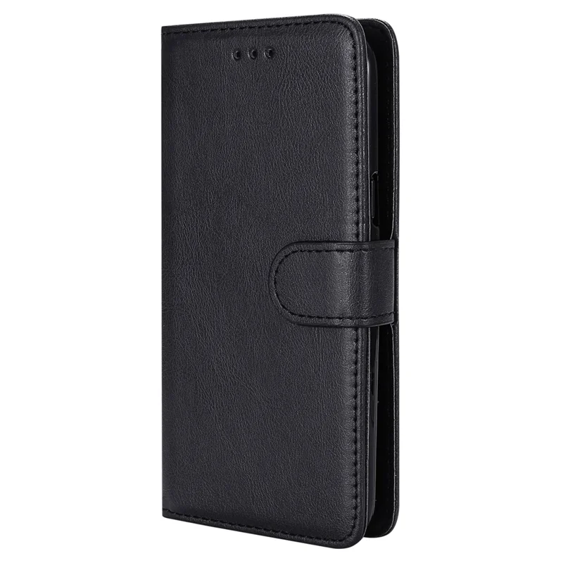 For iPhone 17e / 16e Case 2 in 1 Detachable Magnetic Leather Wallet Mobile Cover with Strap - Black - 7