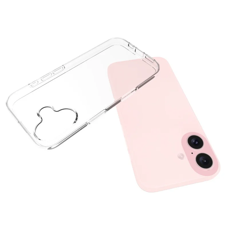 For iPhone 17 Case Watermark Resistant TPU Clear Phone Back Cover - 2