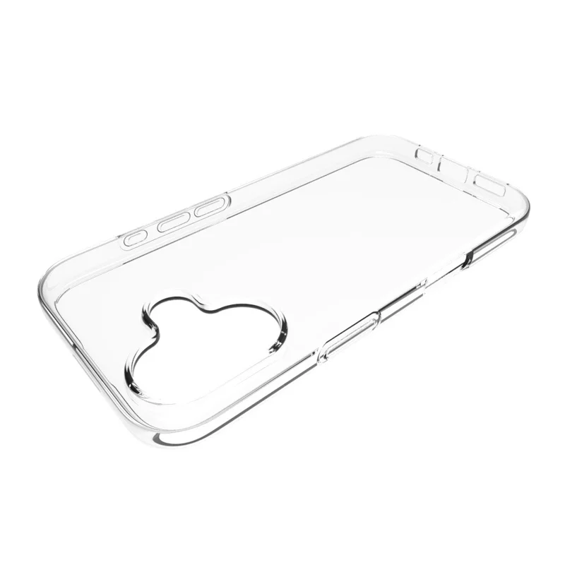 For iPhone 17 Case Watermark Resistant TPU Clear Phone Back Cover - 4