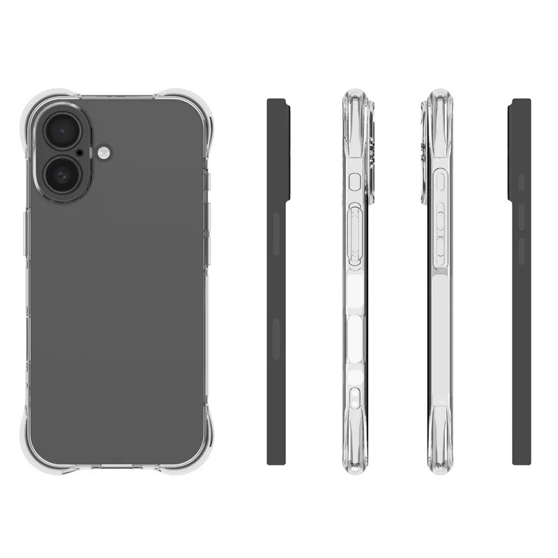Bulk Purchasing For iPhone 17 Case Non-Slip Shockproof TPU Clear Phone Cover - 5