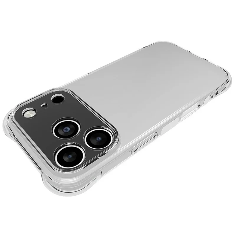 For iPhone 17 Pro TPU Phone Case Non Slip Transparent Mobile Phone Cover - 3
