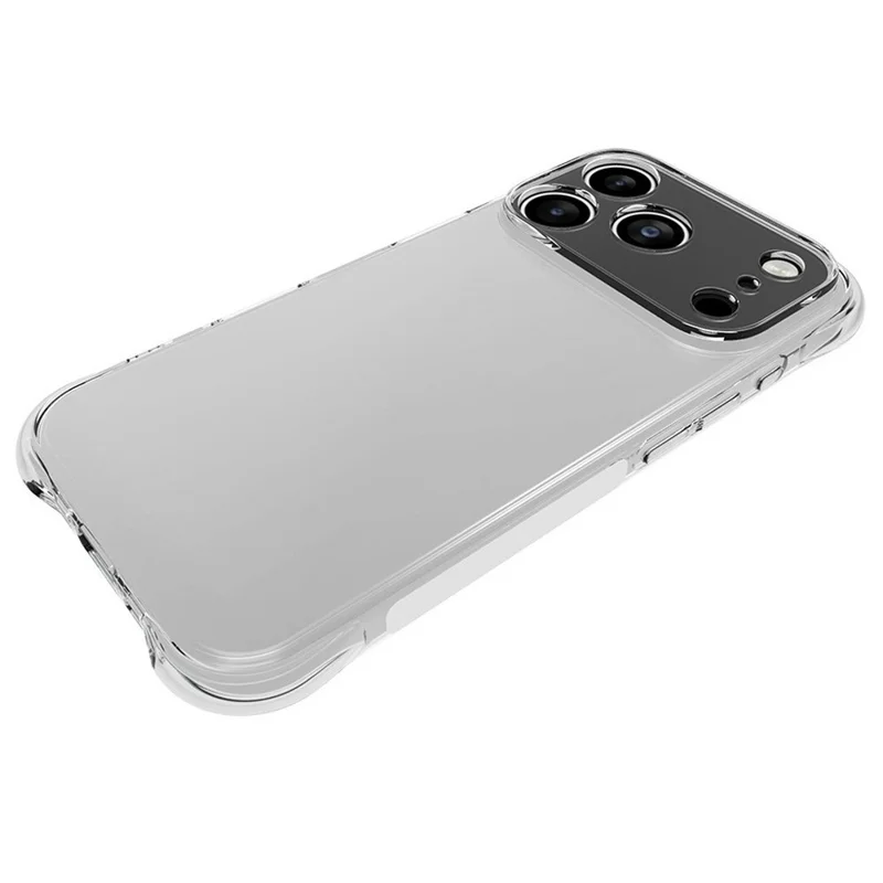 For iPhone 17 Pro TPU Phone Case Non Slip Transparent Mobile Phone Cover - 4