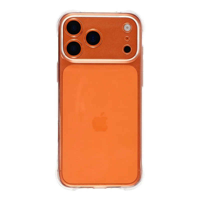 For iPhone 17 Pro TPU Phone Case Non Slip Transparent Mobile Phone Cover - 6