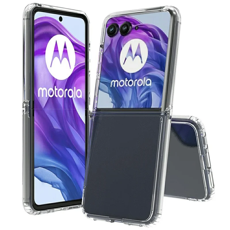 Clear Case For Motorola Razr 70 Ultra / 60 Ultra 5G / Razr Ultra 2026 5G / 2025 5G TPU + Acrylic Phone Cover, Integrated Design - 1