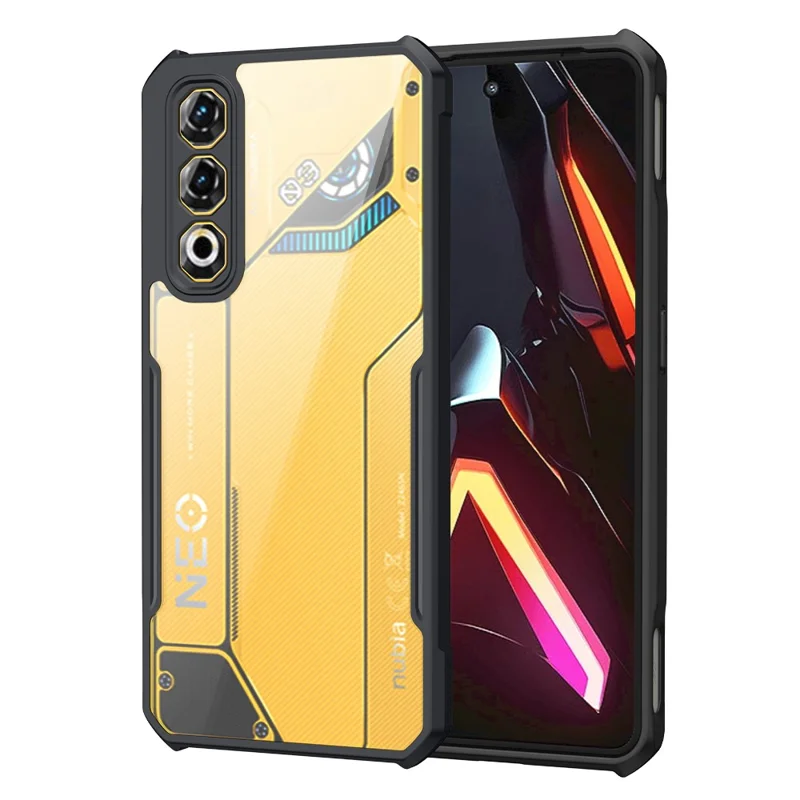 XUNDD For ZTE nubia Neo 3 GT 5G Case Dropproof TPU + Acrylic Clear Back Phone Cover - 1