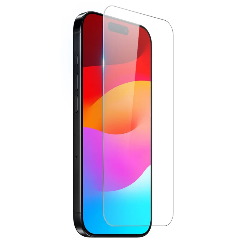 NORTHJO For iPhone 17 Pro Case Shockproof TPU Clear Phone Cover with Tempered Glass and Camera Lens Film - 3