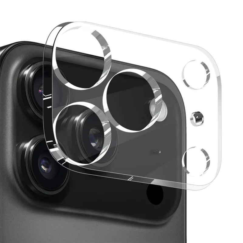 NORTHJO For iPhone 17 Pro Case Shockproof TPU Clear Phone Cover with Tempered Glass and Camera Lens Film - 4