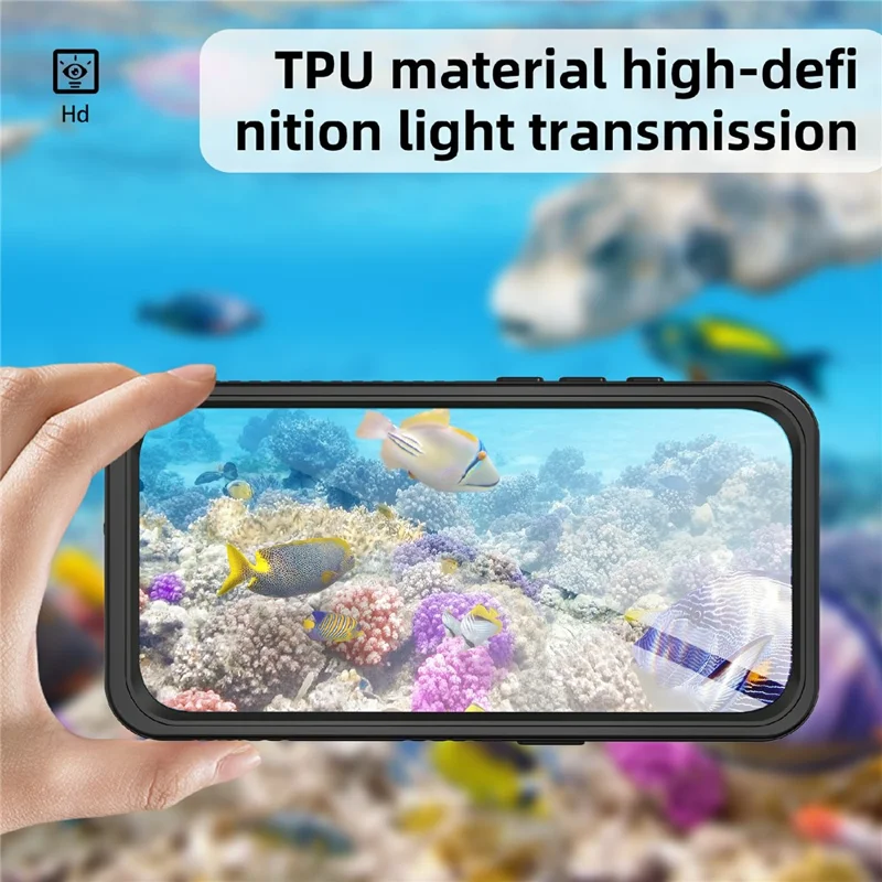 REDPEPPER FS / FM Series For iPhone 17 Waterproof Case IP68 Shockproof Phone Cover - 4