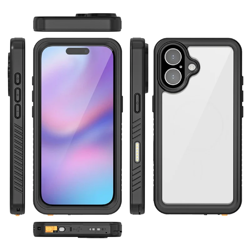 REDPEPPER FS / FM Series For iPhone 17 Waterproof Case IP68 Shockproof Phone Cover - 9