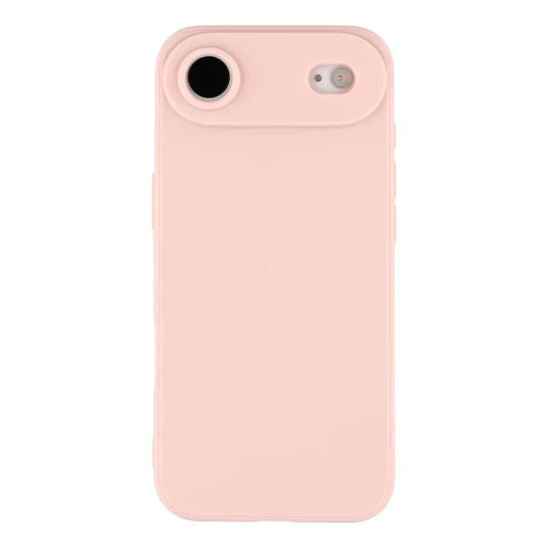 For iPhone Air Case Precise Cutouts Straight Edge TPU Shockproof Phone Cover - Pink - 3