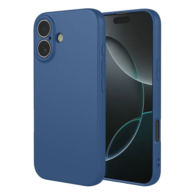 For iPhone 17 Case Soft TPU Shockproof Protective Phone Cover - Blue - 1