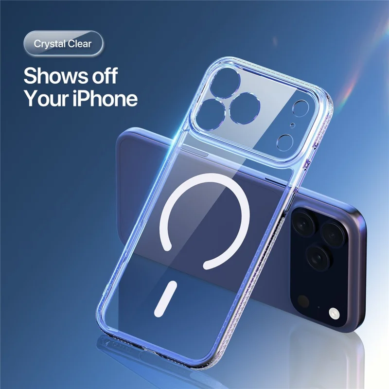 DUX DUCIS Clin Series for iPhone 17 Pro Max Case PC + TPU Clear Magnetic Phone Cover Compatible with MagSafe - 10