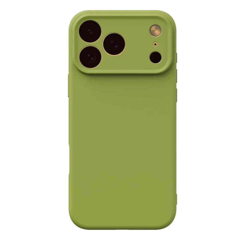 YCADEN For iPhone 17 Pro Case Precise Cutouts TPU Phone Back Cover - Bean Green - 1