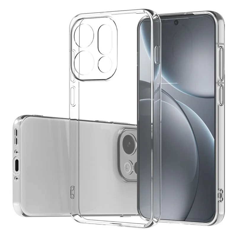 For Oppo Find X9 Pro 5G Back Cover Ultra Thin Flexible TPU Clear Phone Case - 1