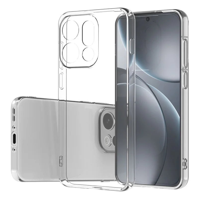 For Oppo Find X9 5G Back Cover Ultra Thin Flexible TPU Clear Phone Case - 1