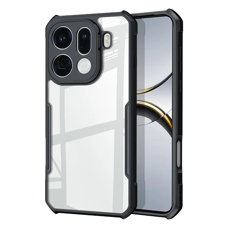 XUNDD For Oppo Find X9 Pro 5G Case Dropproof TPU + Acrylic Clear Back Phone Cover - 1