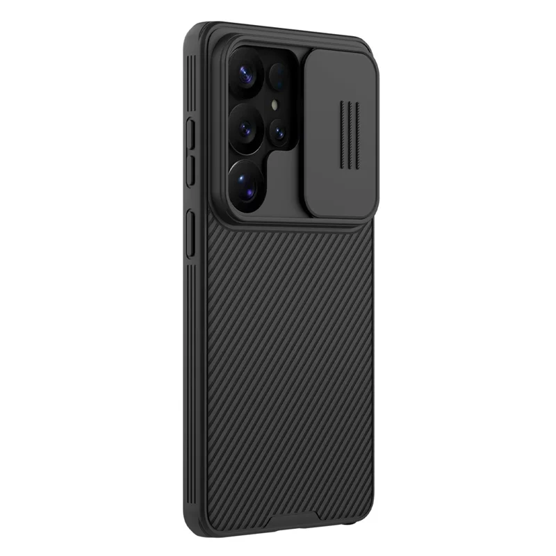 NILLKIN Camshield Pro Series for Samsung Galaxy S26 Ultra Case PC + TPU Phone Cover with Camera Slider - Black - 1