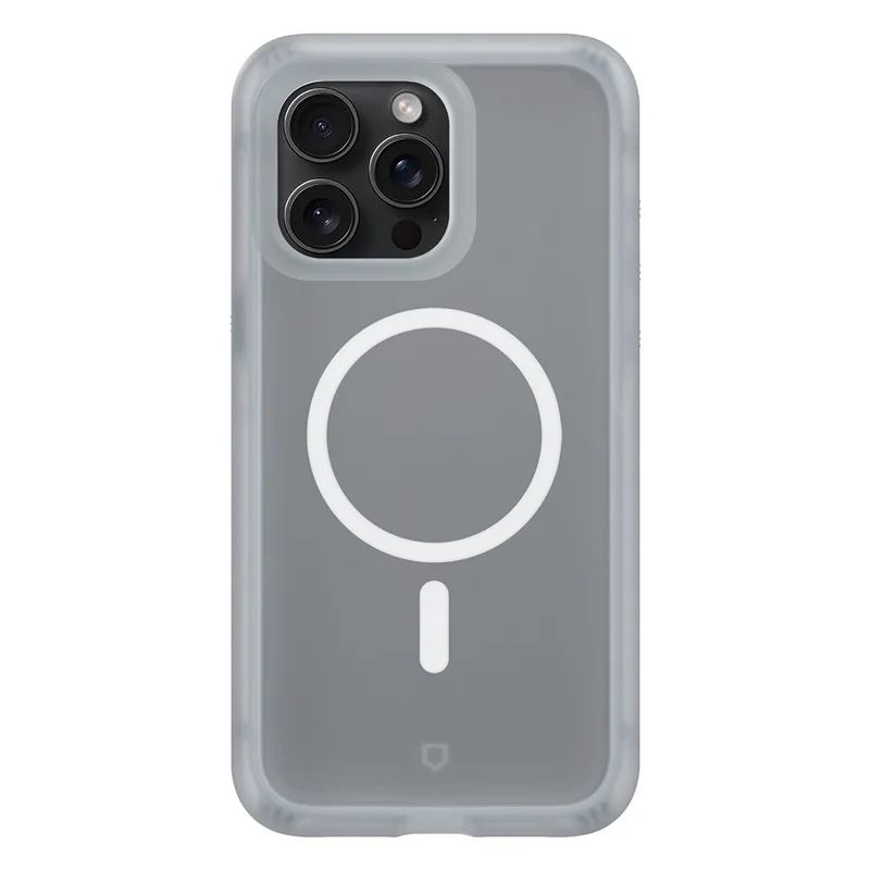 RHINOSHIELD AirX Series For iPhone 15 Pro Magnetic Case TPE Drop Protection Phone Cover - Flux Gray - 1