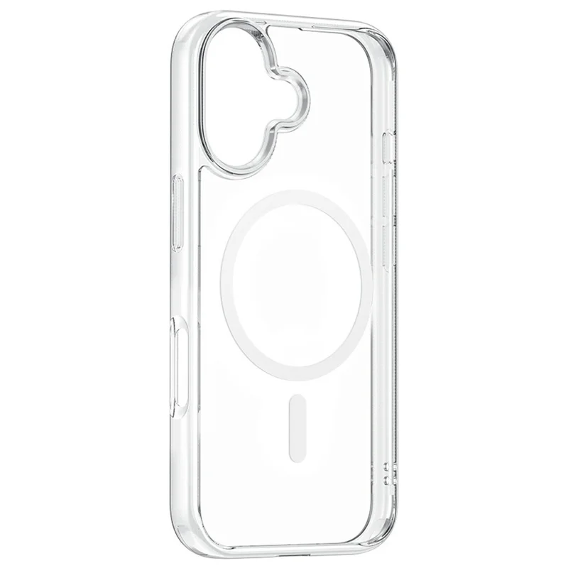 MCDODO PC-1820 for iPhone 17 Magnetic Case PC + TPU Protective Phone Cover - Transparent - 1