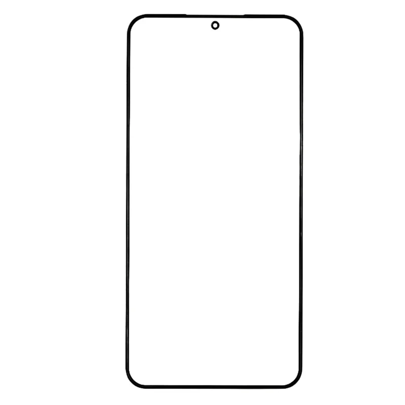 For Samsung Galaxy S23+ S916 Front Screen Glass Lens + OCA Adhesive Replacement Parts (without Logo) - 1