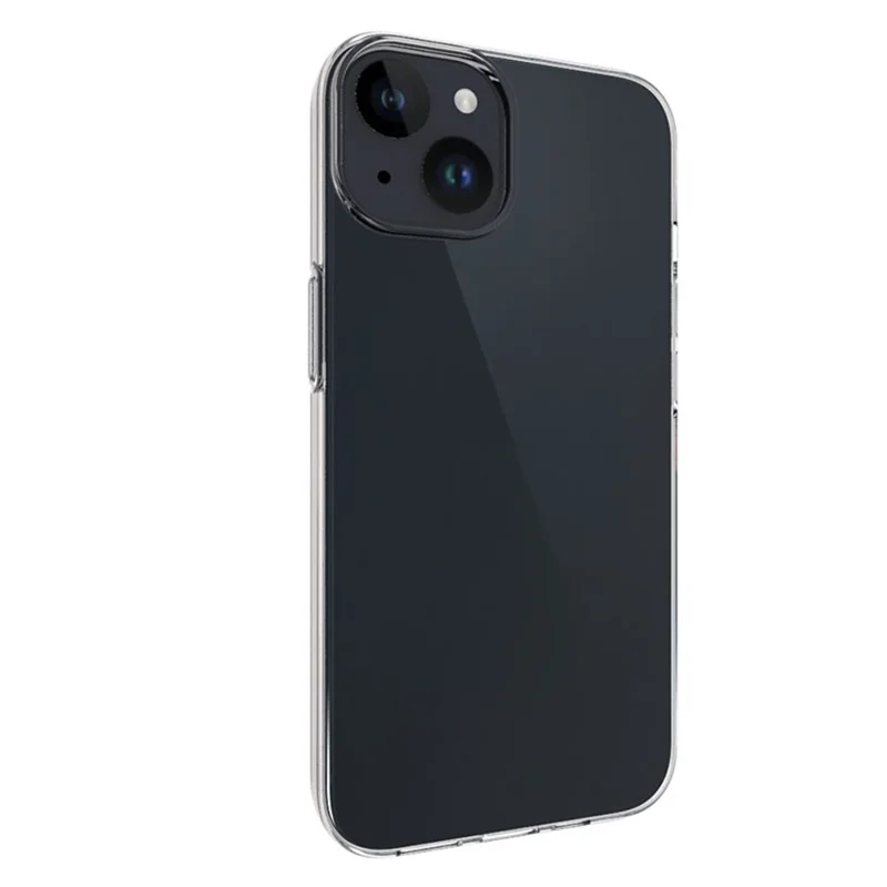 For iPhone 15 Glossy Waterproof TPU Cell Phone Case Shockproof Anti-Dust Mobile Phone Cover Shell - 7