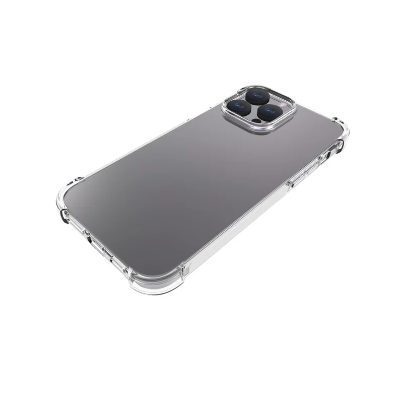 Phone Case for iPhone 15 Pro Max Anti-Drop Clear Phone Shell Four Corner Airbag Flexible TPU Cover - 4